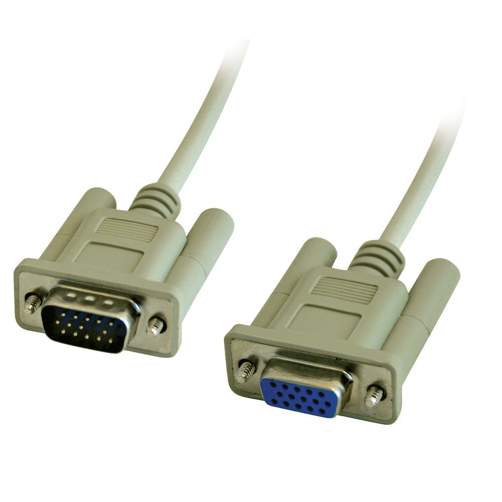 VGA Monitor Extension Cable - M/F, 10ft