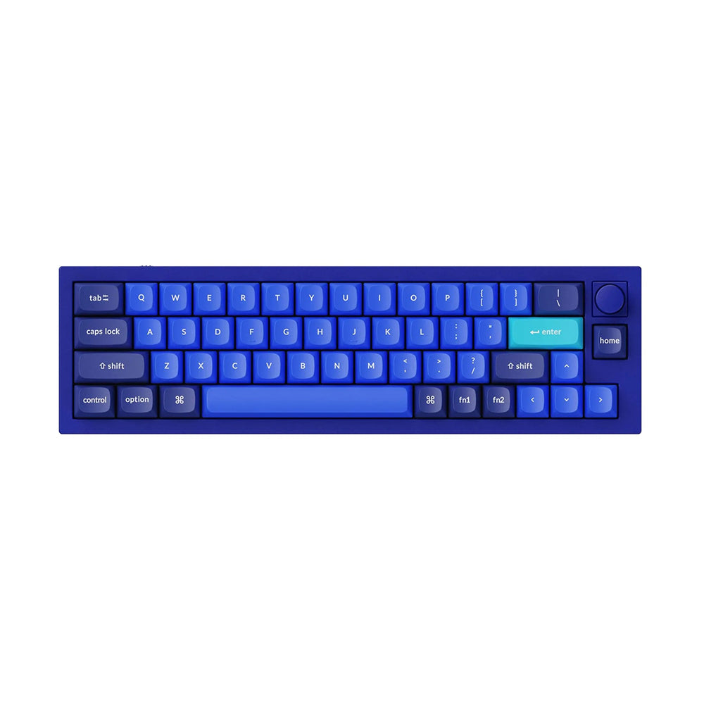 Q9 Blue with Knob - Gateron Pro Red