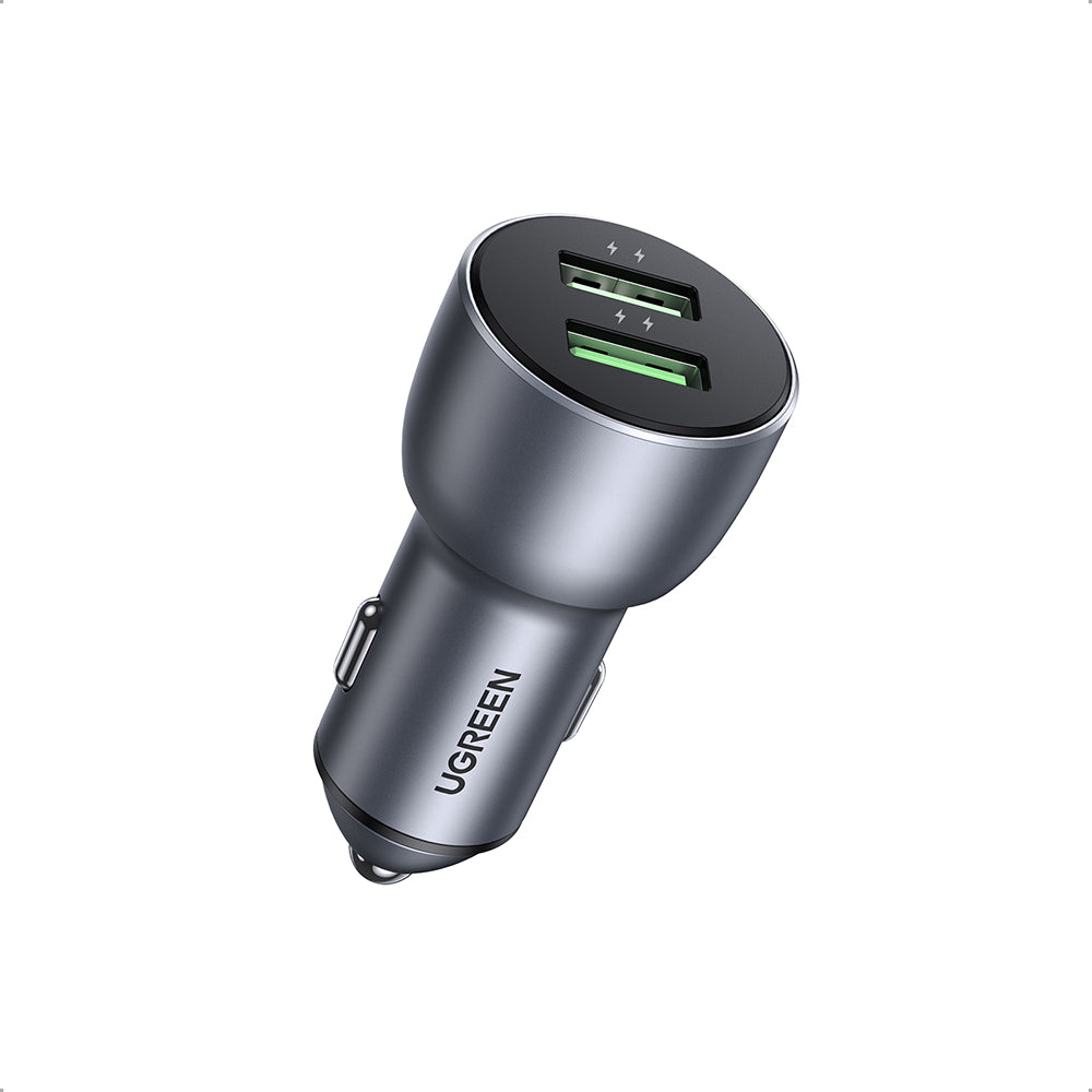 Chargeur de voiture double USB-A 36 W