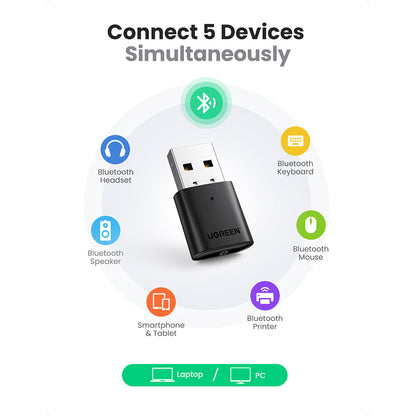 USB-A Bluetooth 5.0 Adapter