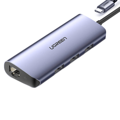 USB-C Dock - USB A , Ethernet, Micro USB