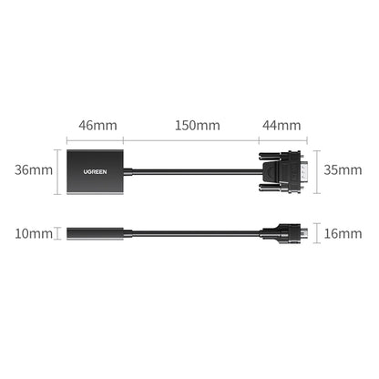 VGA Male to HDMI Female Adapter