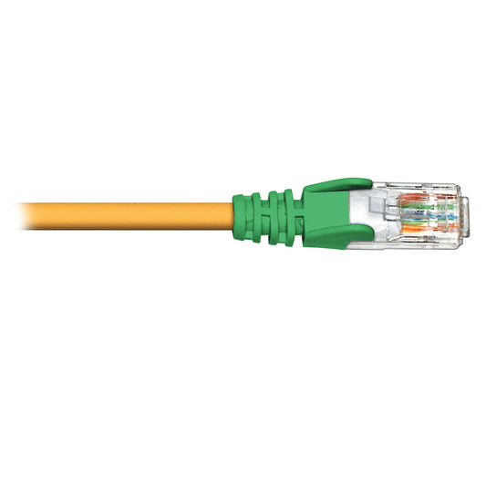 CAT5e Cross Over Cable - 3ft Orange