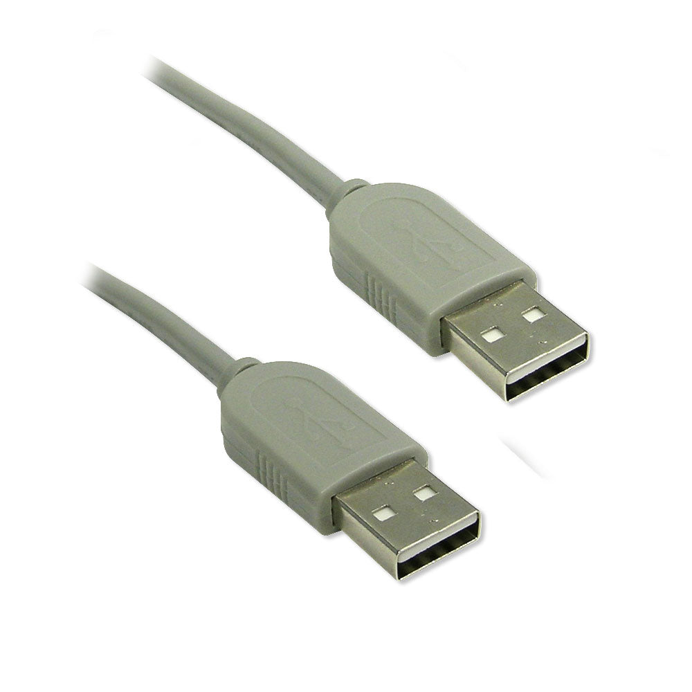 Câble USB 2.0 AA M/M - GY, 6 pieds