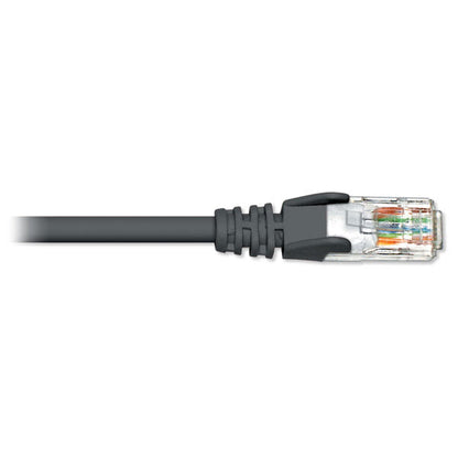 Câble de raccordement Cat6A, solide - BK, 14 pieds