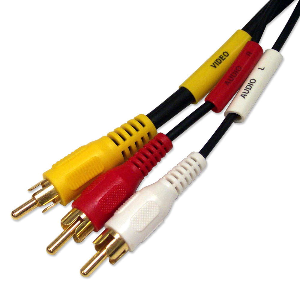 Composite Audio / Video Cable M/M - 50ft