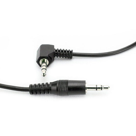 Câble audio à angle droit de 3,5 mm M/M, 1,5 pi