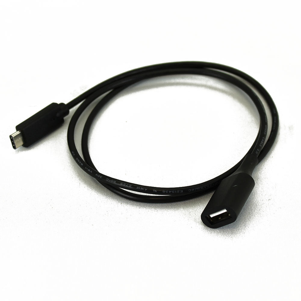 USB 2.0 C Male to A Female, 3ft