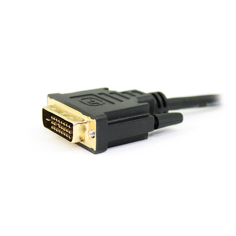 HDMI to DVI-D (24+1) Cable, 15ft M/M