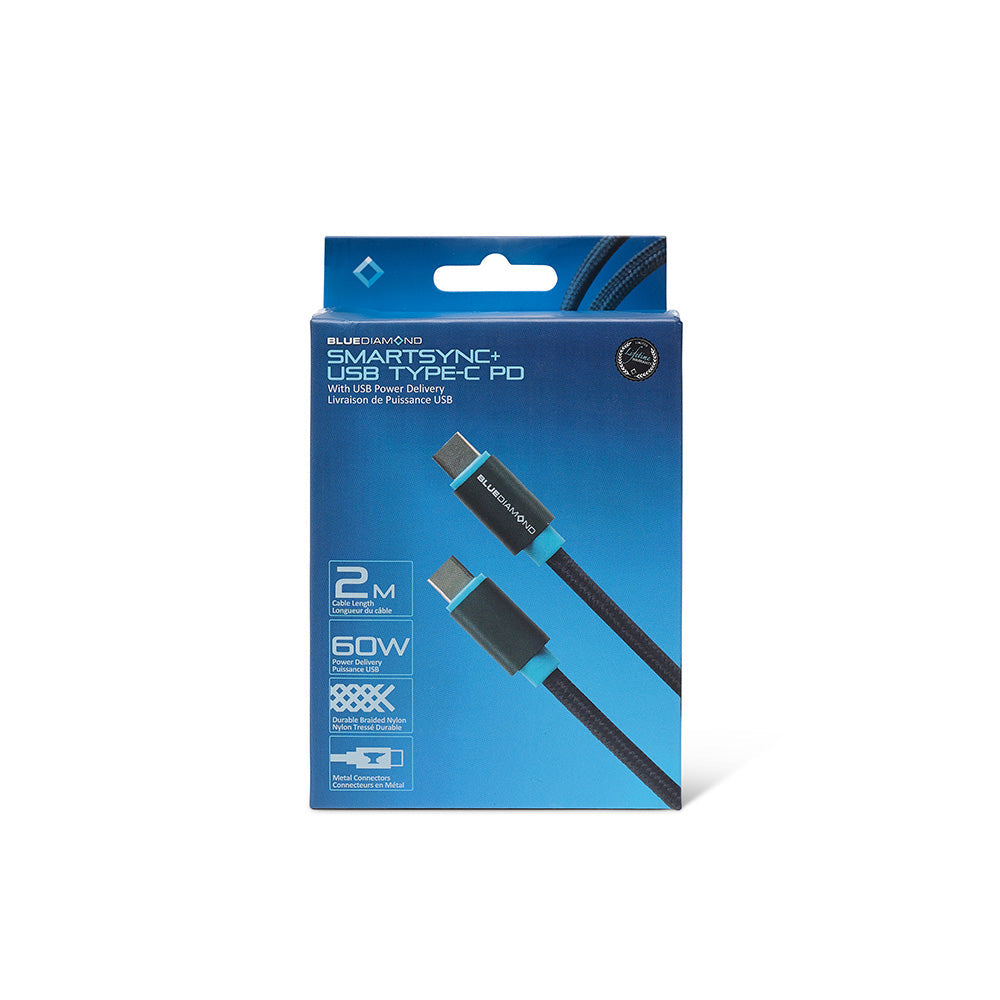 Câble USB Type-C PD Smartsync+ 2 m