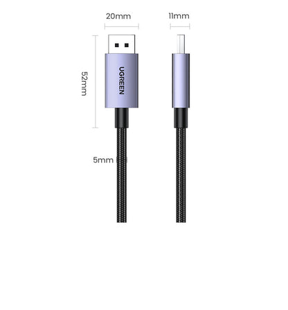 DP 2.1 Male To Male Cable (1M)