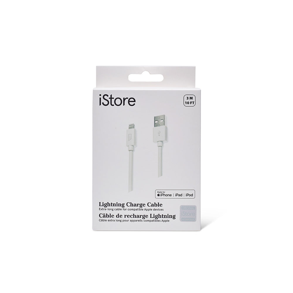 Câble Lightning iStore - 3 m