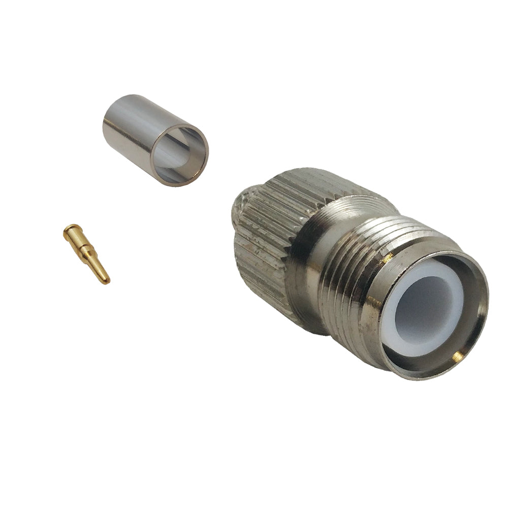 TNC Reverse Polarity Female Crimp Connector for LMR-240 50 Ohm