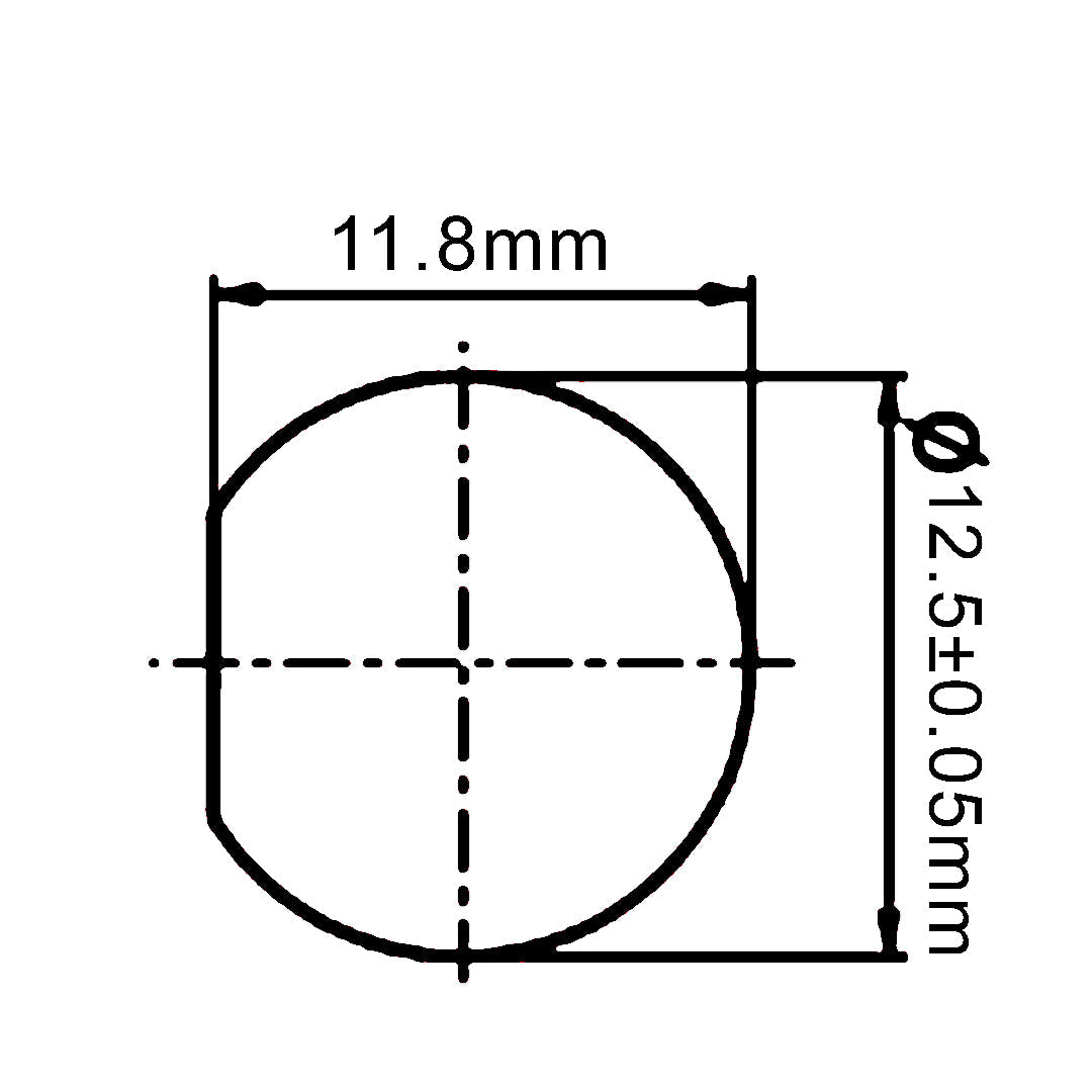 BNC Female Bulkhead Crimp Connector for RG174 (LMR-100) 50 Ohm