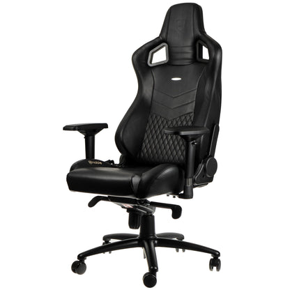 EPIC Gaming Chair - black - Real Leather