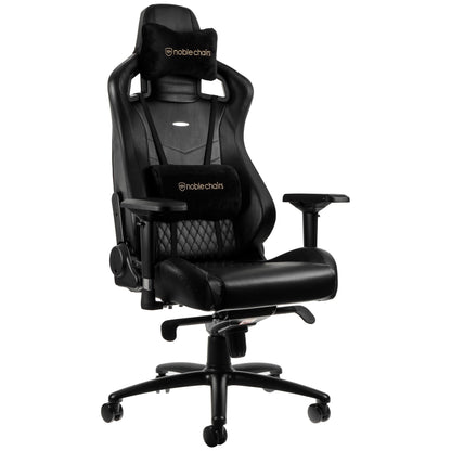 EPIC Gaming Chair - black - Real Leather