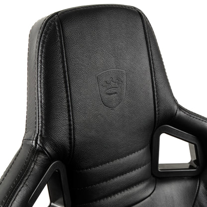 EPIC Gaming Chair - black - Real Leather