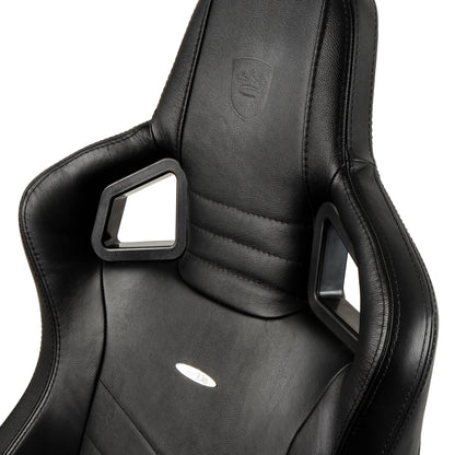 EPIC Gaming Chair - black - Real Leather