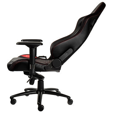 Chaise de jeu EPIC - noir/rouge - cuir PU