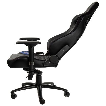 Chaise de jeu EPIC - noir/bleu - cuir PU