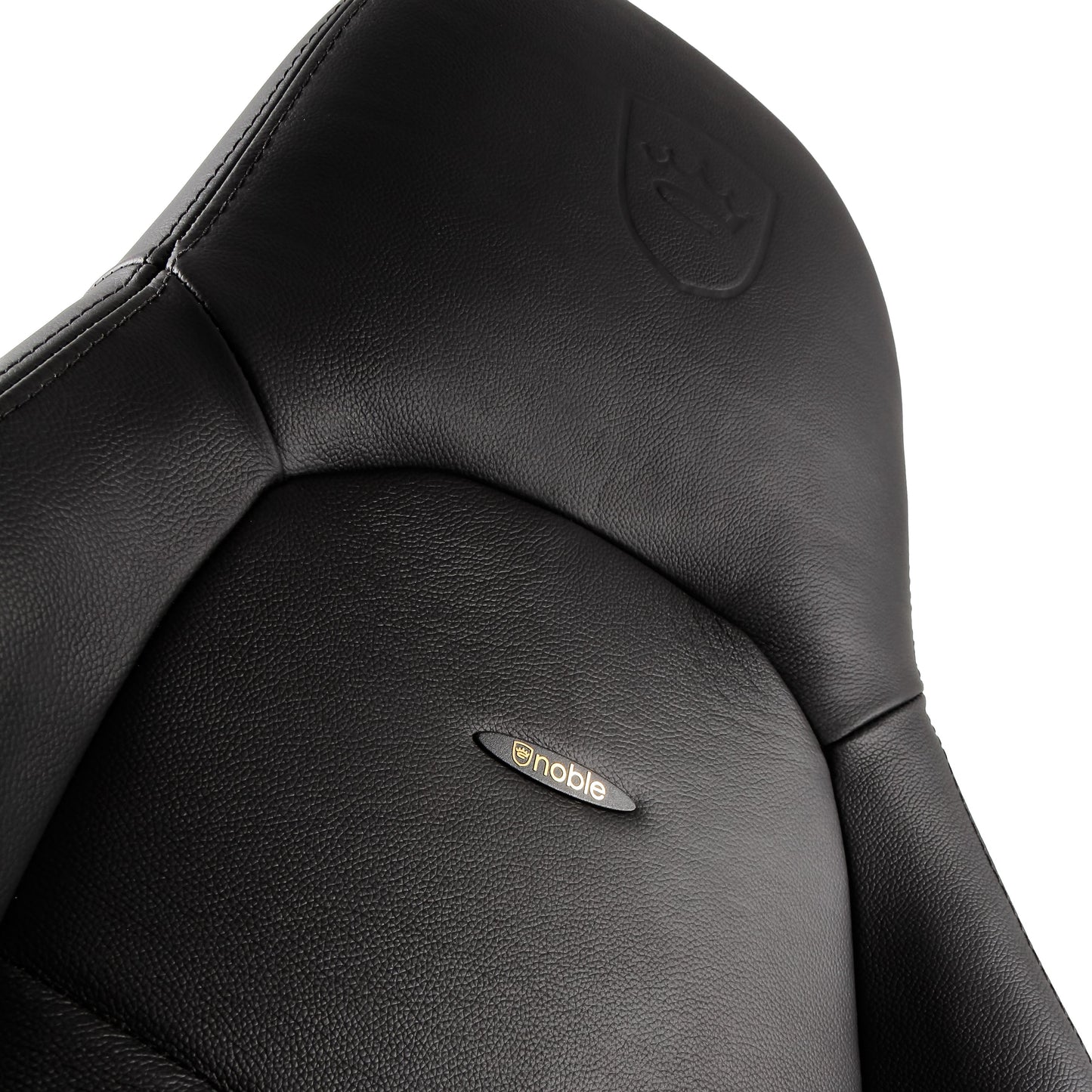 Chaise de jeu ICON - noir - cuir véritable