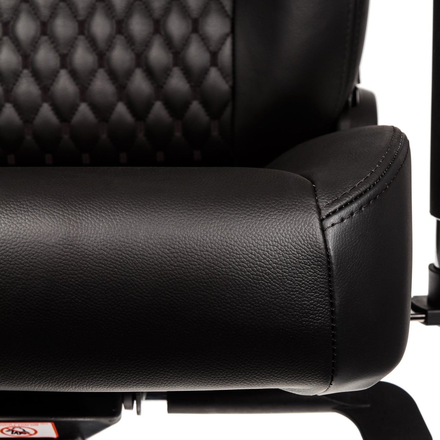 Chaise de jeu ICON - noir - cuir véritable