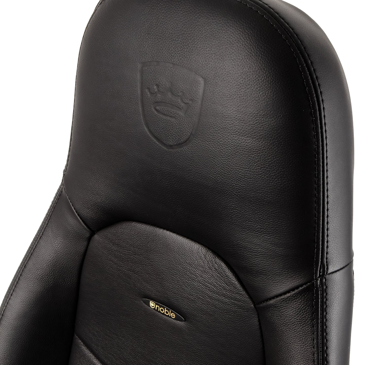 Chaise de jeu ICON - noir - cuir véritable