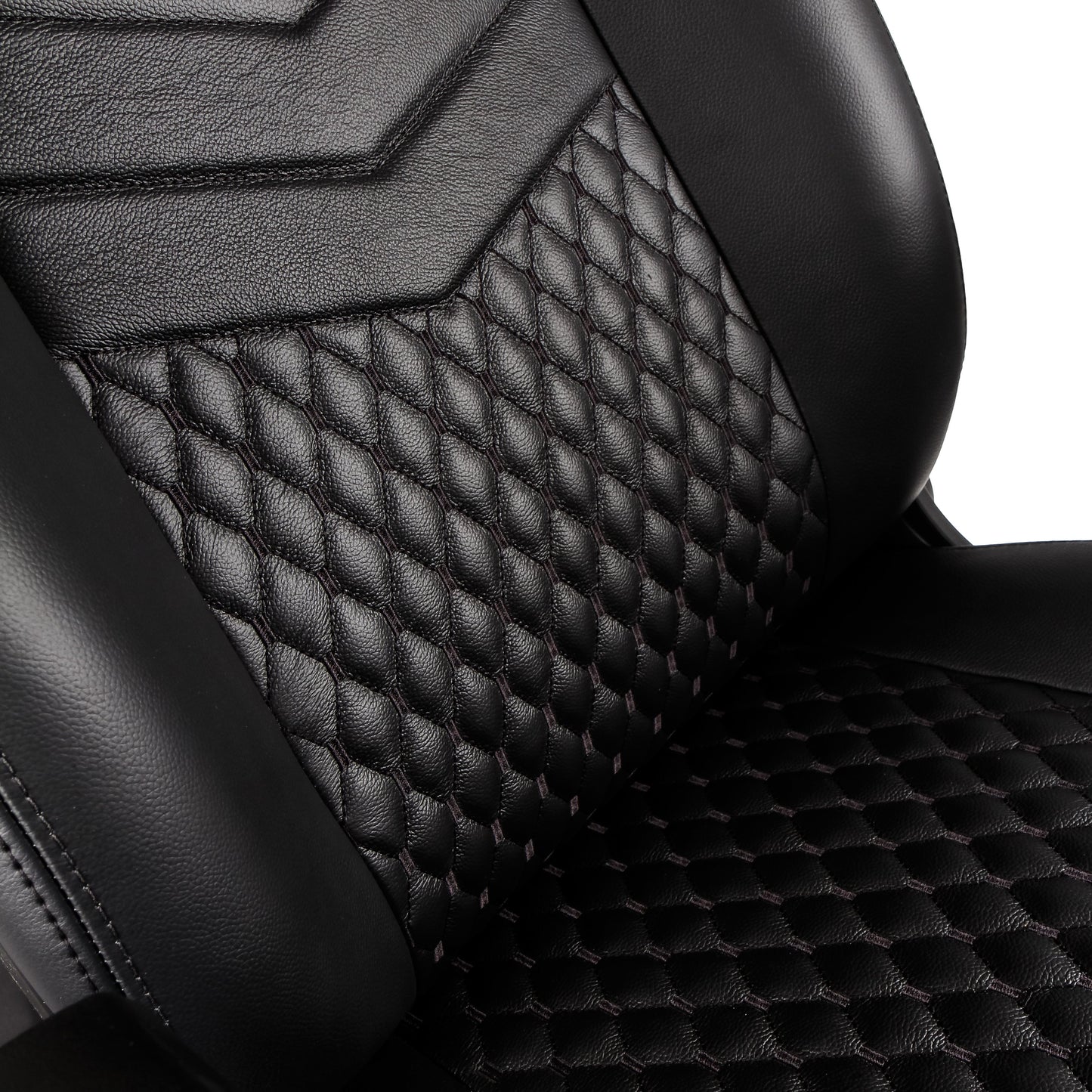 Chaise de jeu ICON - noir - cuir véritable