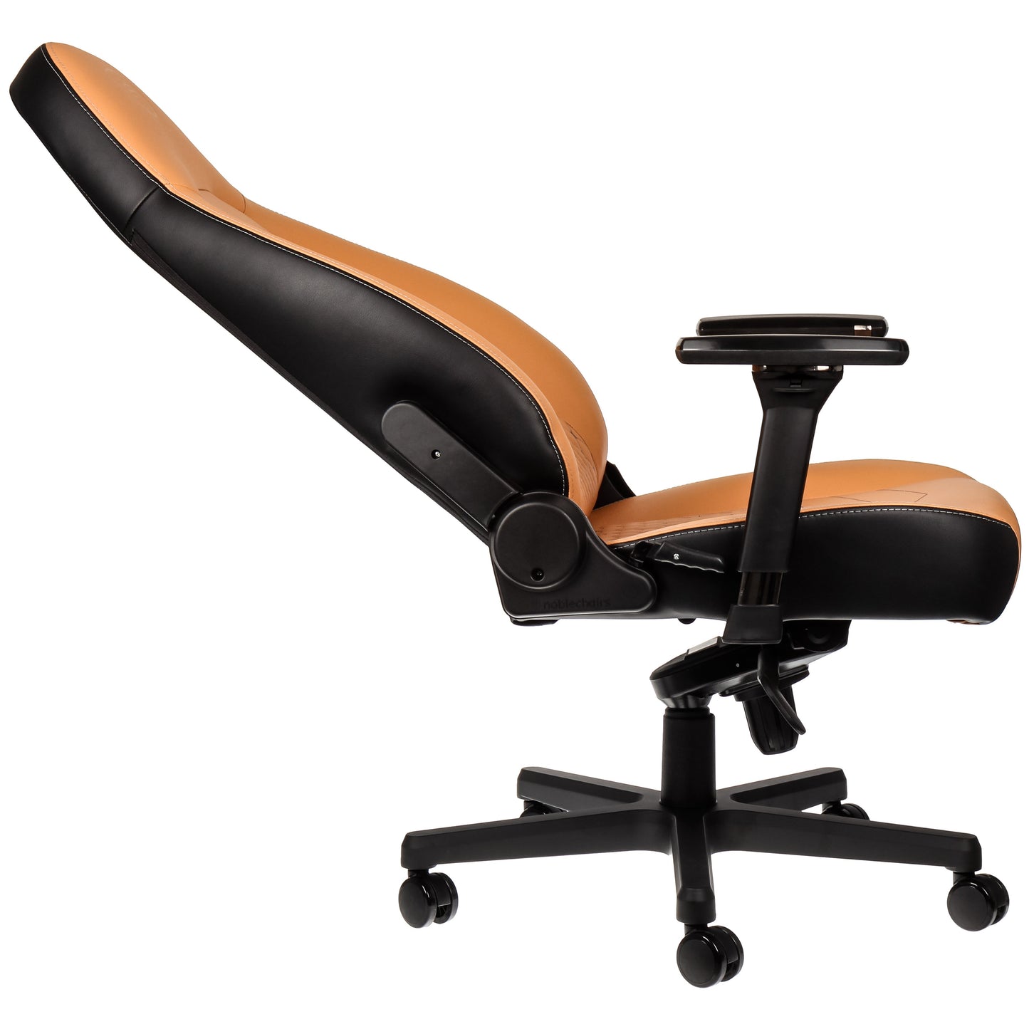 Chaise de jeu ICON - cognac/noir - Cuir véritable