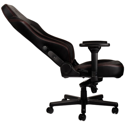 Chaise de jeu HERO - noir/rouge - cuir PU