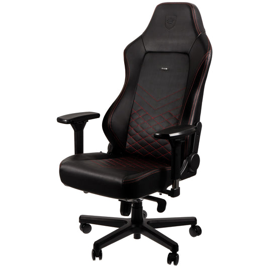 Chaise de jeu HERO - noir/rouge - cuir PU