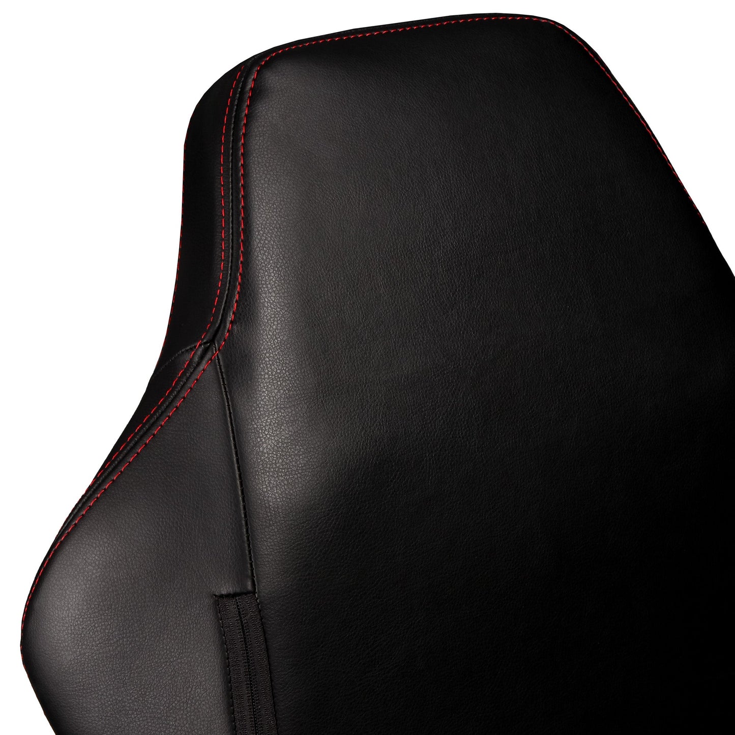 Chaise de jeu HERO - noir/rouge - cuir véritable