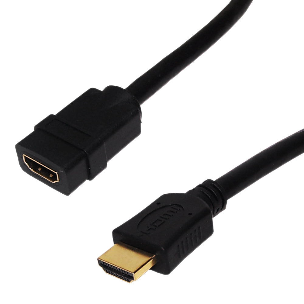 HDMI Male to HDMI Female High Speed with Ethernet Cable - CL3/FT4