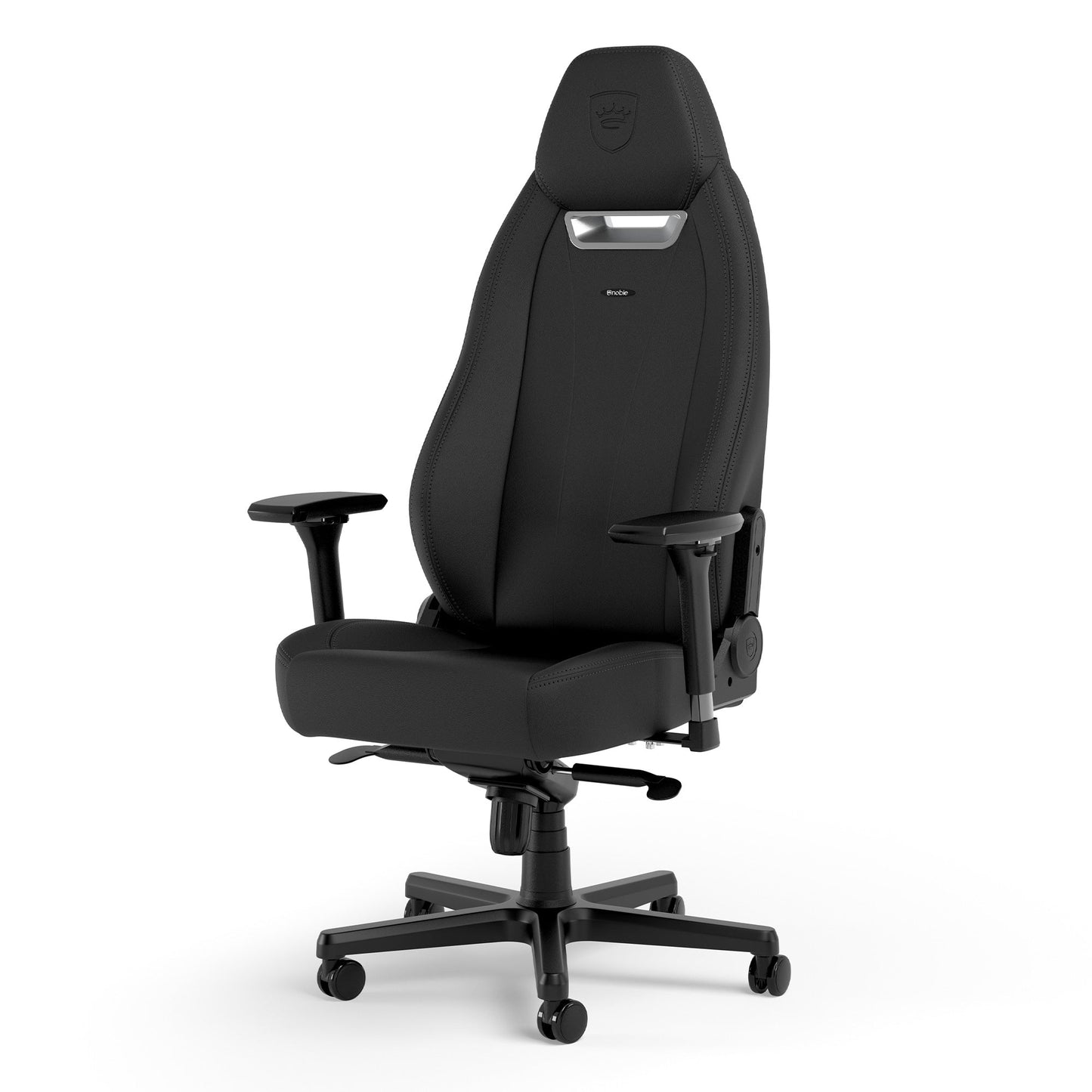 Chaise de jeu LEGEND - Édition noire - Similicuir vegan haute technologie