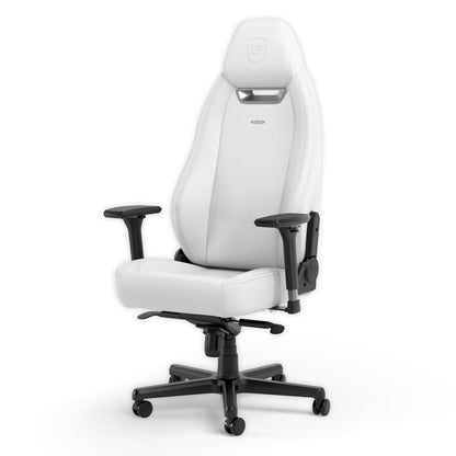 Chaise de jeu LEGEND - Édition blanche - Similicuir vegan haute technologie