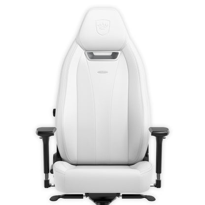 Chaise de jeu LEGEND - Édition blanche - Similicuir vegan haute technologie