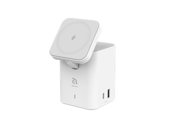 Mag 4 (US) - 30W GaN 4-in-1 Power Charging Station - WH