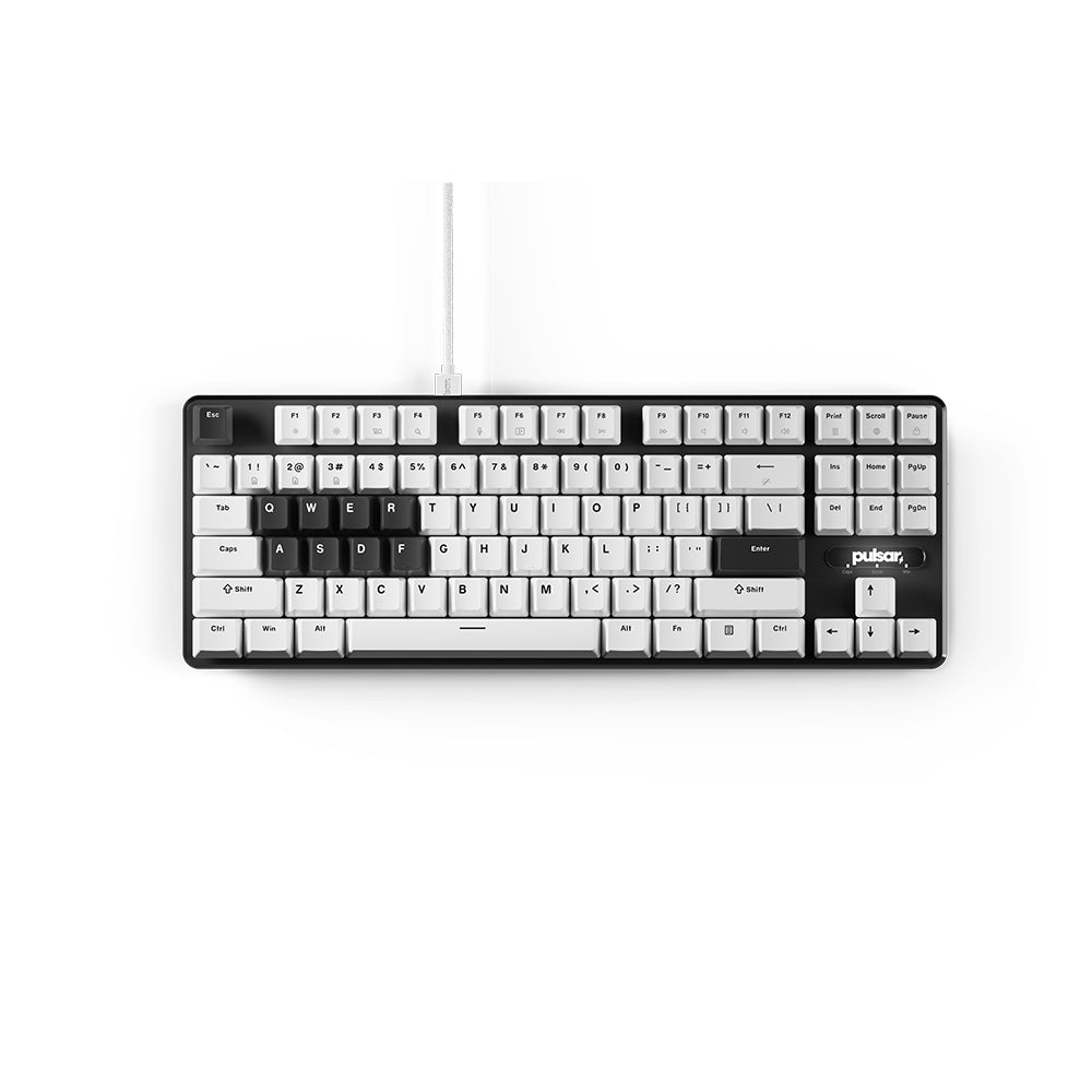 Clavier à effet Hall PCMK 2 - TKL - Blanc