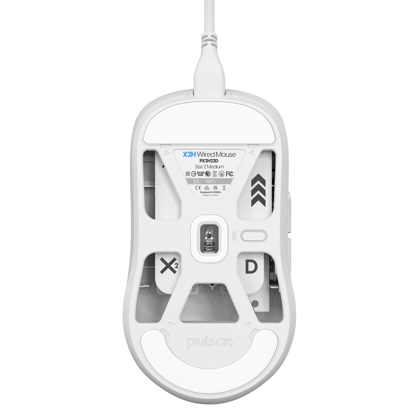 X2H Wired - Medium Size - White