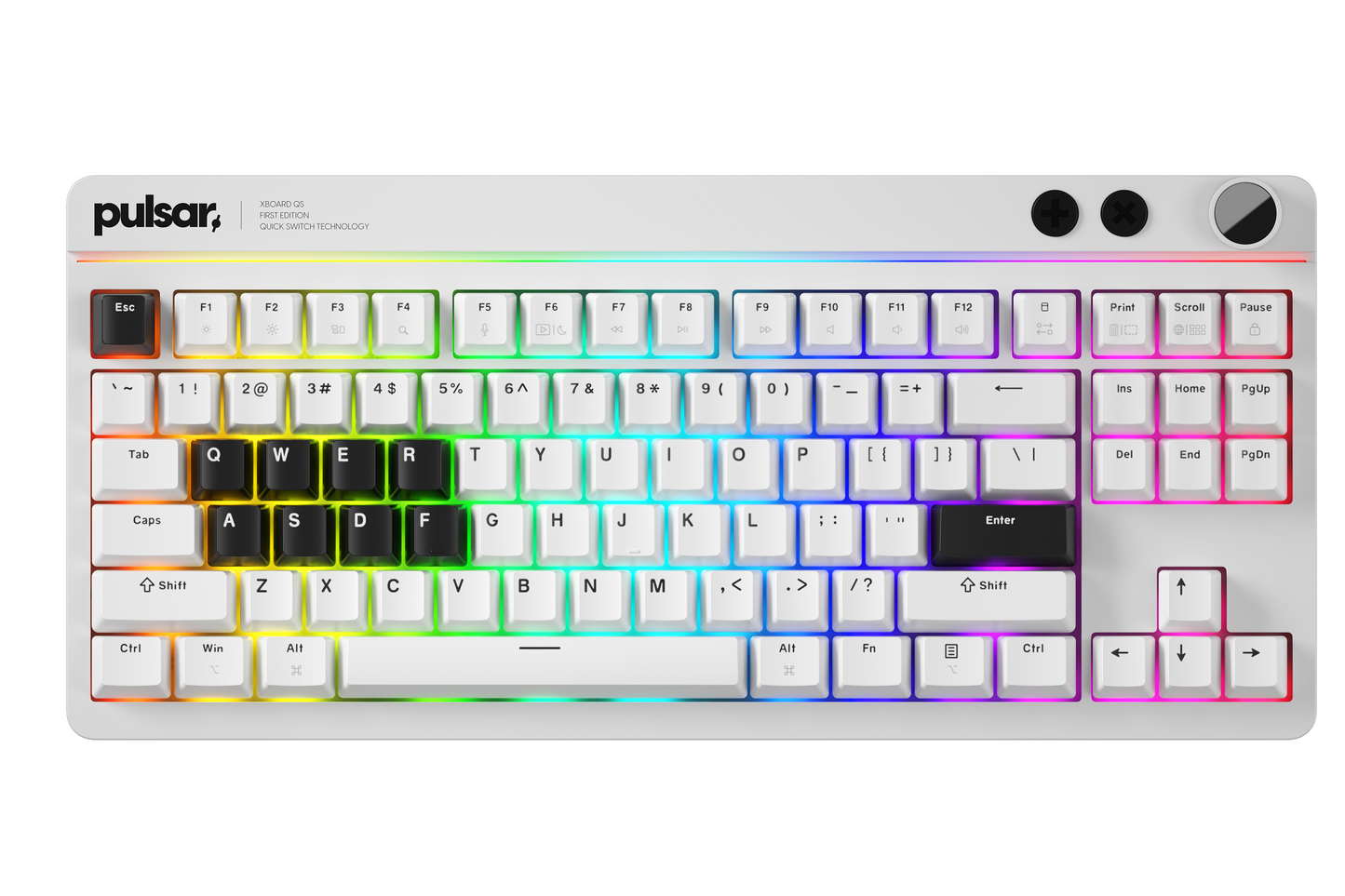 XBOARD QS Mechanical Keyboard - White