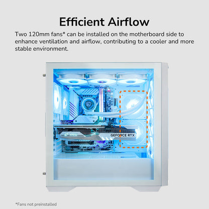 Uniface RGB White- PC Case